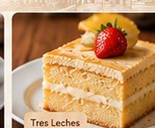 Layered dessert, sample photograph